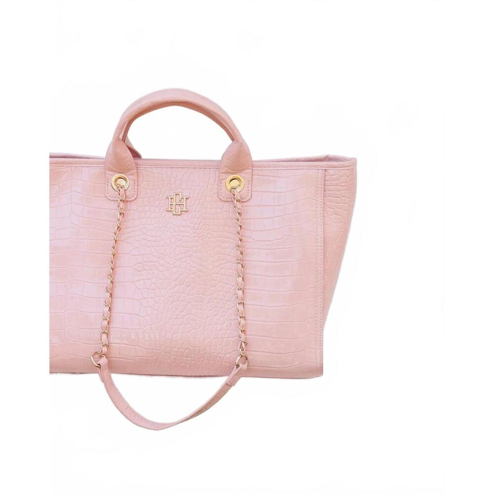 NEW CAROLINE HILL missy tote bag in blush - Picture 3 of 6